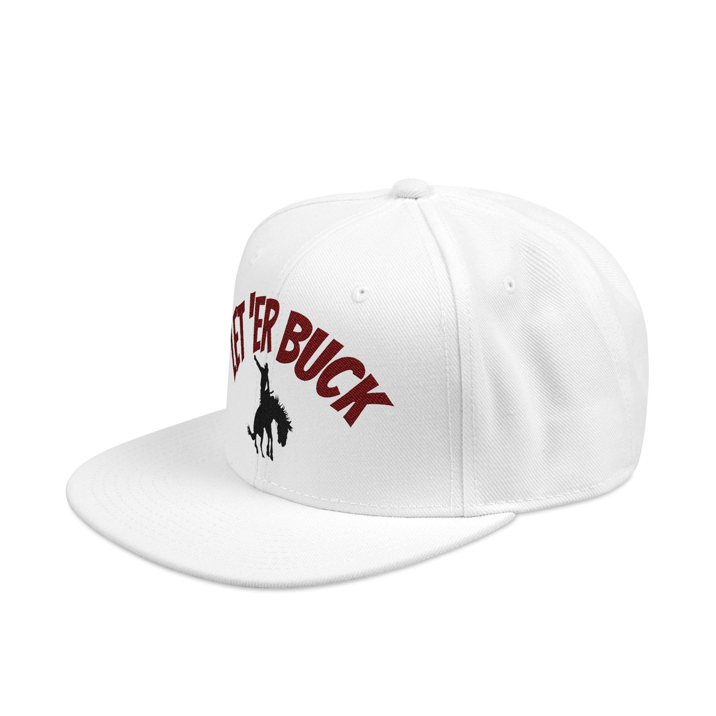 Embroidered Snapback Hat - Customizable Gift for Music Lovers, Streetwear Style, Sports Events, Festivals, Casual Wear